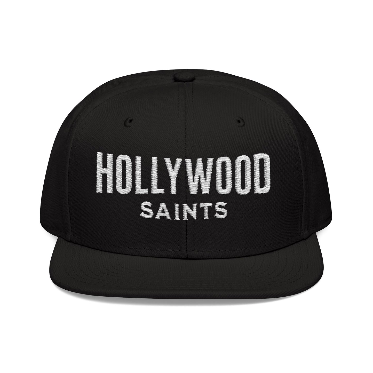 Hollywood Saints Midnight Black Snapback Hat