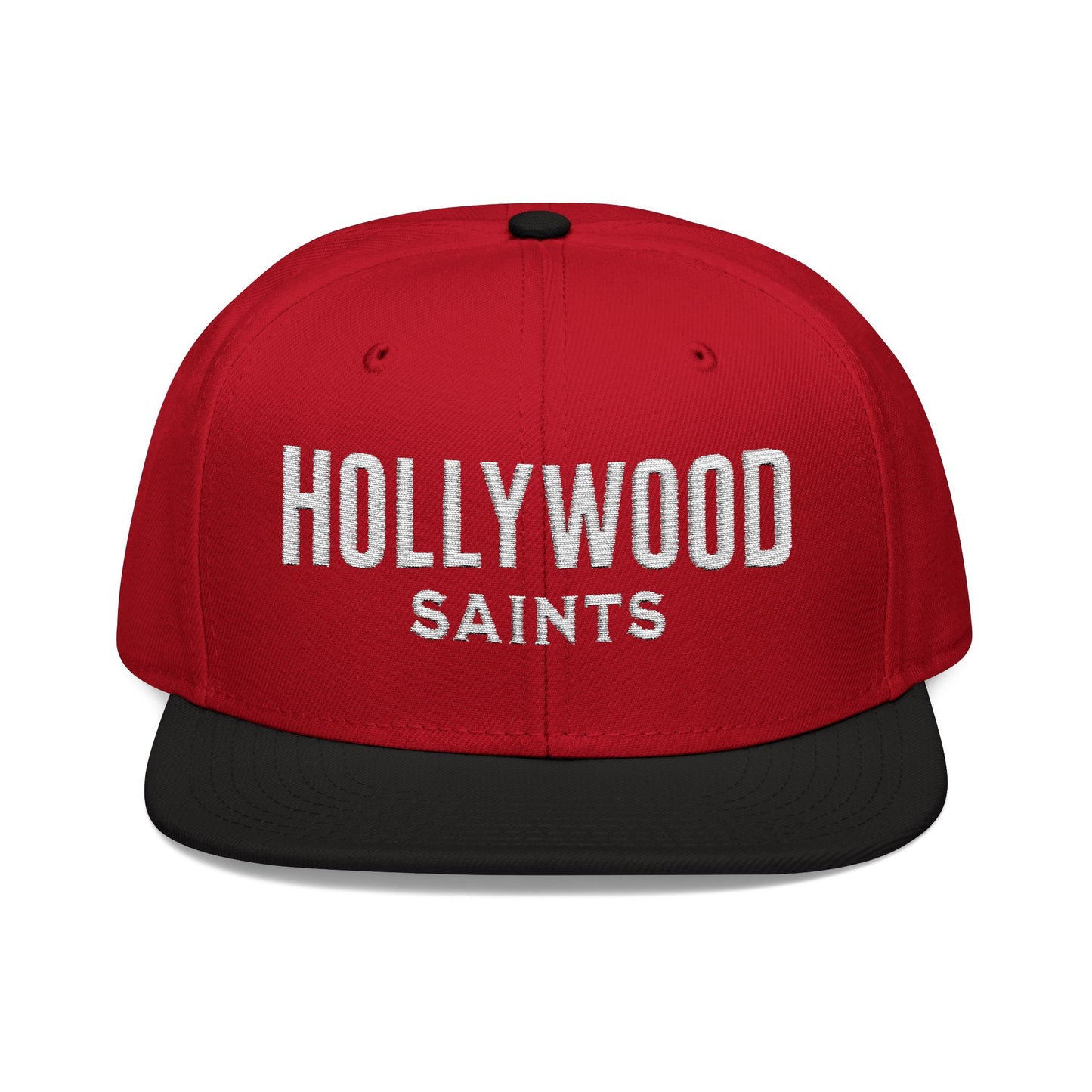 Hollywood Saints Crimson Saints Snapback Hat