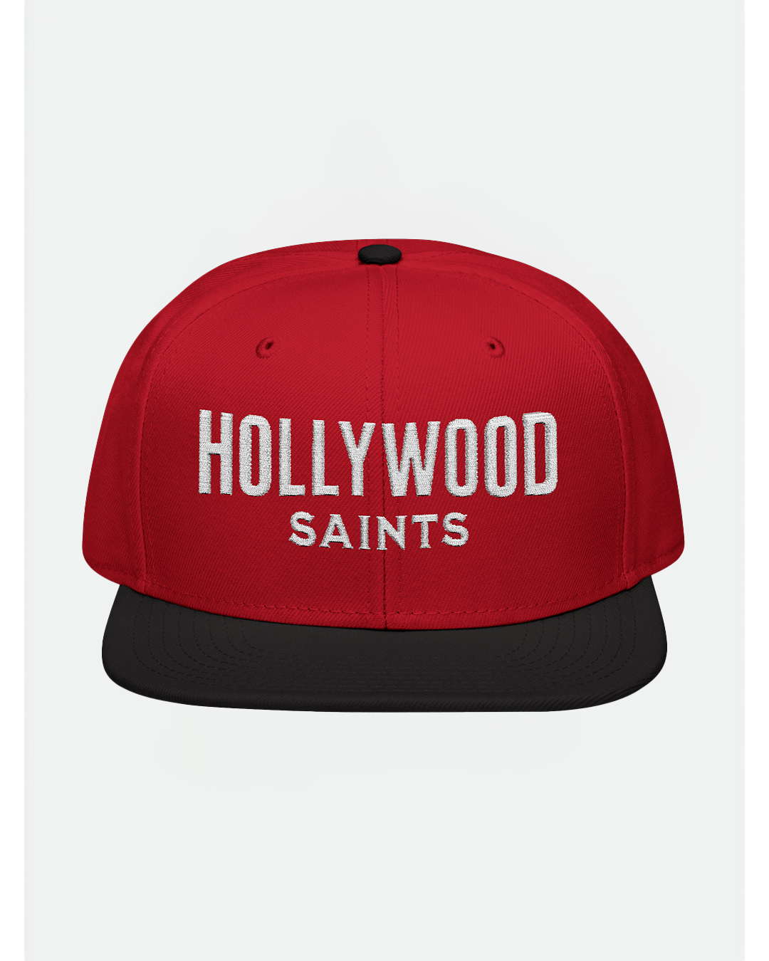 Hollywood Saints Crimson Saints Snapback Hat
