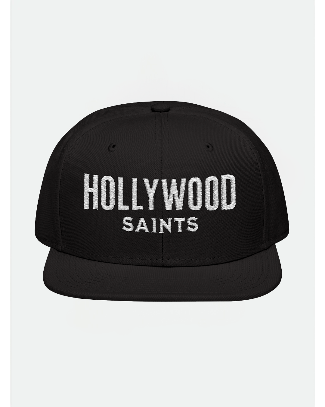Hollywood Saints Midnight Black Snapback Hat