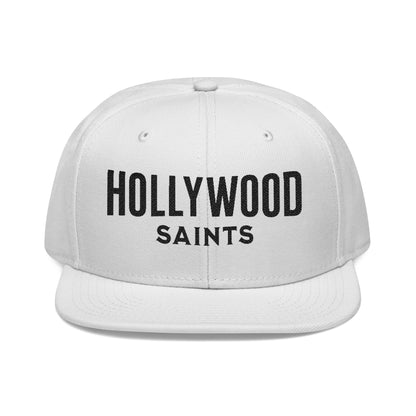 Hollywood Saints Heaven Sent White Snapback Hat