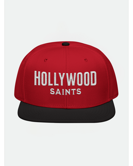 Hollywood Saints Crimson Saints Snapback Hat