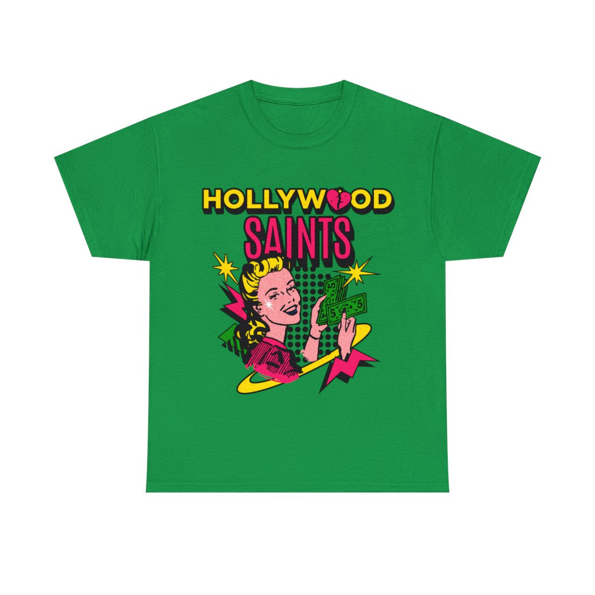 Hollywood Saints Retro T shirt