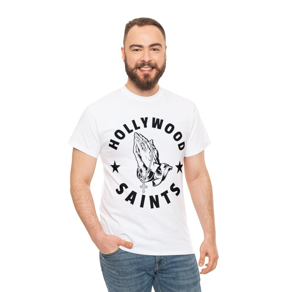 Hollywood Saints Unisex T shirt