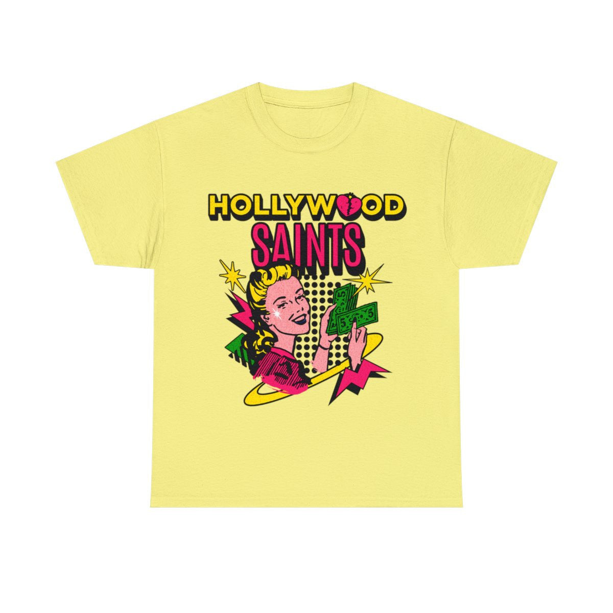 Hollywood Saints Retro T shirt